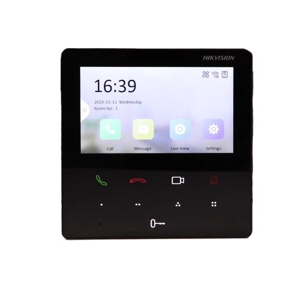 LAN IP 4,3 Zoll Monitor Touchscreen schwarz als Erweiterung